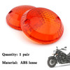 Turn Signal Light Lens Cover For Suzuki Cruisers Intruder 1400 VX800 Amber