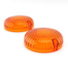 Turn Signal Light Lens Cover For Yamaha V Star 650 1100 Vmax 1200/1700 Amber