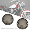 Turn Signals Indicators Lens Cover For Yamaha Kawasaki Vulcan 1500 VN Smoke