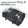 Travel Waterproof Car Roof Top Rack Carrier Cargo Bag Luggage Storage Cube Bag