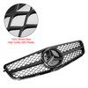 AMG Front Bumper Grille Grill Fit C-Class Benz W204 C300 C350 2008-2014 w/LED