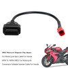 OBD2 Motorcycle Cable For Honda 6 Pin Plug Diagnostic Cable to 16 pin Adapter