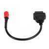 OBD2 Motorcycle Cable For Honda 6 Pin Plug Diagnostic Cable to 16 pin Adapter
