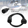 Motorcycle 10 Pin To 16Pin For BMW OBD2 Cable Connector Diagnostic Scanner Cable