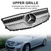 13-15 Mercedes-Benz X204 GLK250 GLK300 GLK350 Diamond Front Bumper Grille Grill W/logo 2048802983