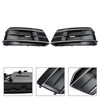 2PCS 18-22 Audi Q5 Front Bumper Cover Grille Bezel Insert 80A807679D Black/Chrome