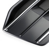 2PCS 18-22 Audi Q5 Front Bumper Cover Grille Bezel Insert 80A807679D Black/Chrome