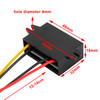 Waterproof DC-DC Converter 60V Step Down to 12V Car Power Supply Module 2A