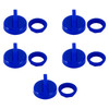 5pcs Key Switch Cover Blue For Polaris Ranger 400 500 570 800 900 1000 5433534