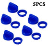 5pcs Key Switch Cover Blue For Polaris Ranger 400 500 570 800 900 1000 5433534