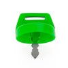 2pcs Key Switch Cover Green For Polaris Ranger 400 500 570 800 900 1000 5433534
