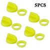 5pcs Key Switch Cover Yellow For Polaris Ranger 400 500 570 800 900 1000 5433534