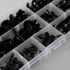 232pcs Complete Fairing Bolt Kit Screw Fasteners Nuts Washers Black For Honda