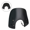 ABS Motorcycle Windshield WindScreen fit for Vespa Primavera 150 2014-2021 BLK
