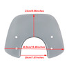 ABS Motorcycle Windshield WindScreen fit for Vespa Primavera 150 2014-2021 Gray