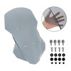 ABS Motorcycle Windshield WindScreen fit for Yamaha NMAX155 N-MAX 155 2021-2022 Gray