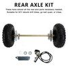 29" Rear Axle Assembly Complete Wheel Hub Kit for Go Kart Quad Trike Drift Bikes