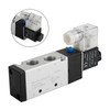 4V310-10 5 Way 2 Position PT3/8" DC 12V Pneumatic Electric Solenoid Air Valve