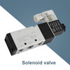 4V310-10 5 Way 2 Position PT3/8" AC 220V Pneumatic Electric Solenoid Air Valve
