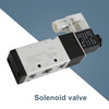 4V310-10 5 Way 2 Position PT3/8" DC 24V Pneumatic Electric Solenoid Air Valve