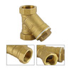 1/2" Female NPT Brass Y Strainer For Fire Alarm Lines and Plumbing