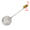 1/2" Male Thread Float Ball Valve Floating Ball Stainless Steel Water Sensor