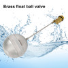 3/4" Male Thread Float Ball Valve Floating Ball Stainless Steel Water Sensor