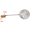 1" Male Thread Float Ball Valve Floating Ball Stainless Steel Water Sensor