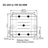 DC/DC Buck Step-Down Module 24V to 19V 5A Power Supply Converter Regulator