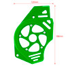 Sprocket Cover Chain Guard Protection Kawasaki Ninja Vulcan 650 ER-6N Green