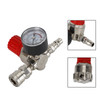 1/4" Pressure Regulator Air Compressor Adjustable Gauge Valve Control 175Psi