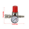 1/4" Pressure Regulator Air Compressor Adjustable Gauge Valve Control 175Psi