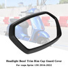 Headlight Bezel Trim Rim Cap Guard Cover vespa Sprint 150 2016-2022 BLK