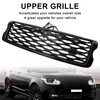 13-17 Land Rover Range Rover Vogue L405 Front Bumper Upper Grill W/LED Green logo