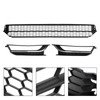 12-15 Volkswagen Passat Front Lower Grille Grill Fog Light Cover Black & Chrome