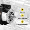 3.7 HP Compressor Duty Electric Motor 3450 RPM 56 Frame 5/8" Shaft 230 V
