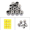 12Pcs ER40 Spring Collet Set For CNC Milling Lathe Tool Engraving Machine Steel