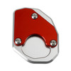 Kickstand Enlarge Plate Pad fit for Trident 660 2021 2022 Red