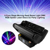 8 Eyes Stage Moving Head Beam Light DMX RGB Spider Laser Disco DJ Party Lighting