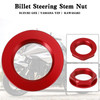 Billet Steering Stem Nut For SUZUKI GSXR 600/750 YZF-R1 ZX6R S1000RR RED