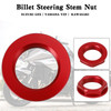 Billet Steering Stem Nut For SUZUKI GSXR 600/750 YZF-R1 ZX6R S1000RR RED Billet Steering Stem Nut For SUZUKI GSXR 600/750 YZF-R1 ZX6R S1000RR RED