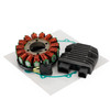 11-14 Honda VFR800X Crossrunner (RC60) Magneto Coil Stator + Voltage Regulator + Gasket Assy