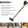 7.8" Hunter Deep Sensitive Metal Detector + Shovel + Earphone Waterproof