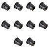 10pcs M6 Rubber Well Nuts Wellnuts for Fairing & Screen Fixing Pack of 10 - 13mm Hole