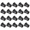 20pcs M6 Rubber Well Nuts Wellnuts for Fairing & Screen Fixing Pack of 10 - 13mm Hole