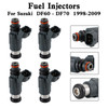 4PCS 15710-66D00 Fuel Injectors CDH166 For Suzuki DF60-DF70 1998-2009