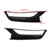 2PCS 12-15 VW Passat Front Honeycomb Driving Fog Light Cover Black