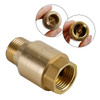 Brass Check Valve G1/2" M To F Thread Non-Return Backflow Prevention