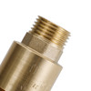 Brass Check Valve G1/2" M To F Thread Non-Return Backflow Prevention