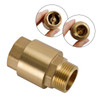 Brass Check Valve G3/4" M To F Thread Non-Return Backflow Prevention Brass Check Valve G3/4" M To F Thread Non-Return Backflow Prevention